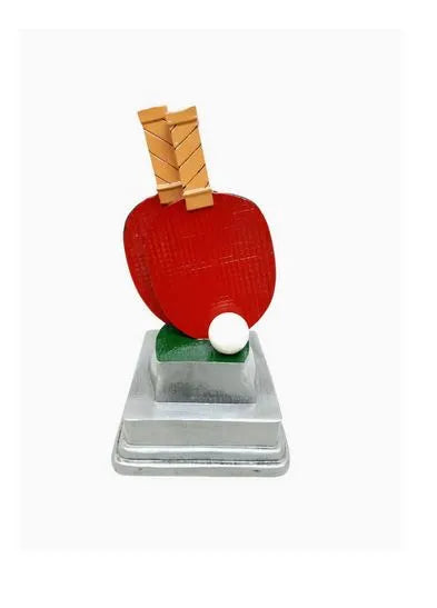 Trophy With Resin Decoration Electroplating Ornament | Ideal for All Surfaces, Kids & Adults | Match-Ready | Includes Pump & Needle | Durable & Long-Lasting Performance