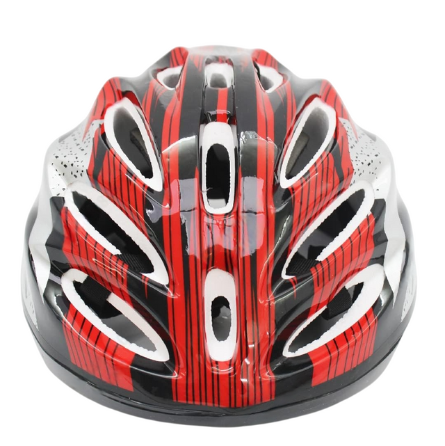 Sports Bike Bicycle Cycling Safety Helmet with Visor Carbon Fiber Skating Sports Helmet 037 | Ideal for All Surfaces, Kids & Adults | Match-Ready | Includes Pump & Needle | Durable & Long-Lasting Performance