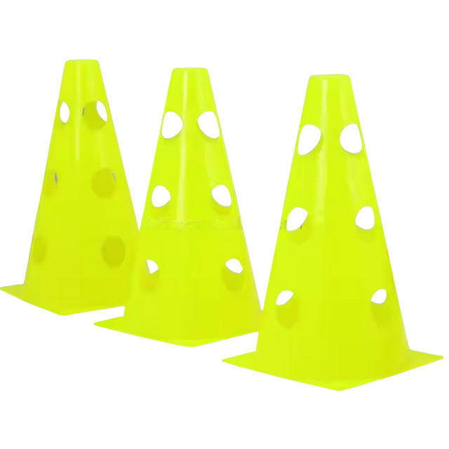 Speed Agility Training Cones with Hole Set 2 Height Levels