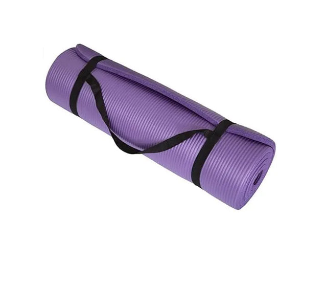 Yoga Mat Knees Supportive Hanging Band Anti Slip Eco Friendly Texture Surface For Yoga Pilates Fitness Home Exercise Gym Workout Sports Mattress | Ideal for All Surfaces, Kids & Adults | Match-Ready